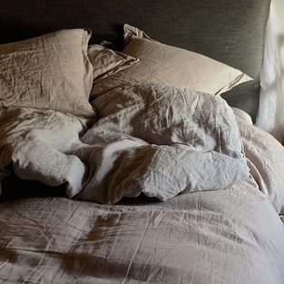 chambre, détail, oreiller, toile de jouy, linge de maison, texture, couleurs, voile, coton, lin, laine, flanelle, chambres d'hôtes, maison d'hôtes, délicatesse, charme, simplicité, confort, cocooning, bien être, vacances, repos, silence, tranquillité, Ubaye, Vallée de l'Ubaye, montagne, hameau, Alpes du Sud