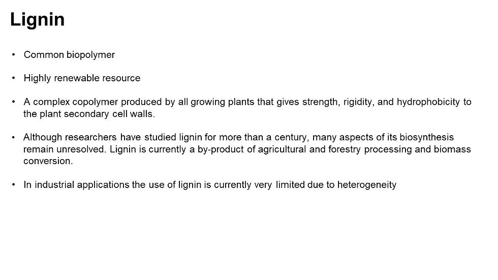 Lignin Background