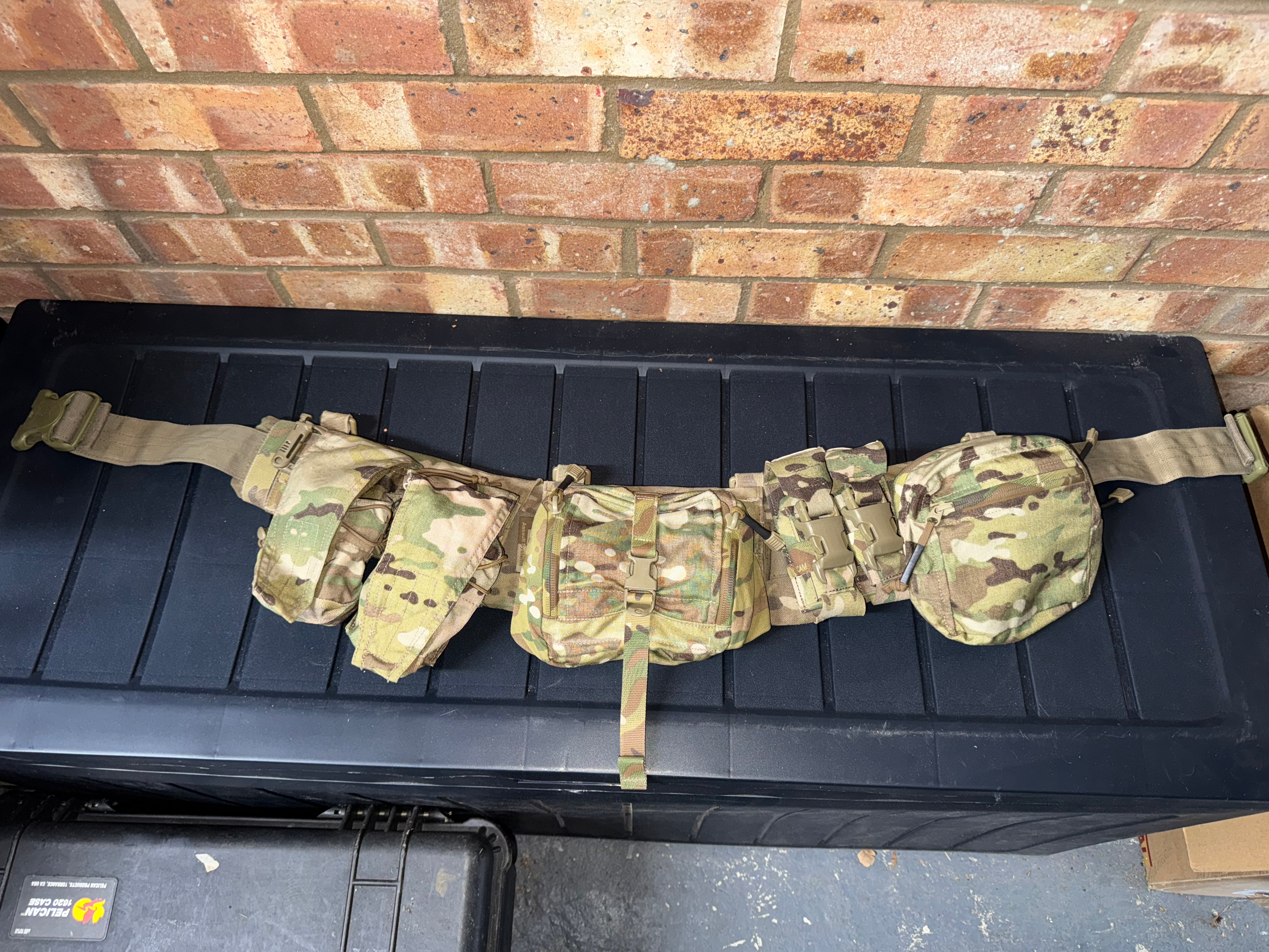Crye Precision Templar AS Jay Jays Shooters Belt UKSF Multicam