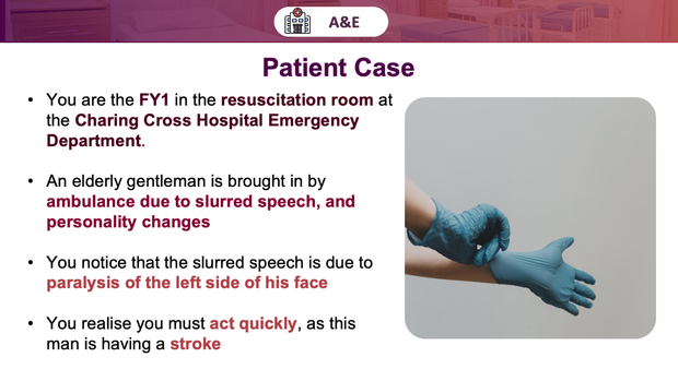 Anonymised cases • Engaging • Clinical