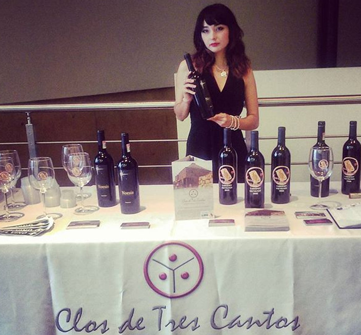 Representando los vinos de Clos de Tres Cantos en evnto de Jazz Tijuana.