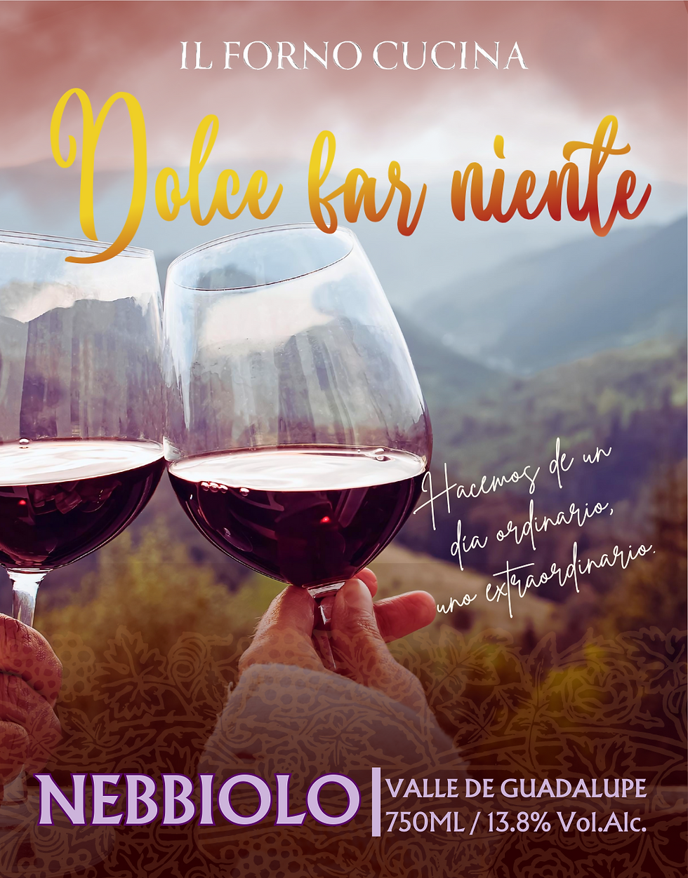 DOLCE FAR NIENTE -  FRENTE NEBBIOLO