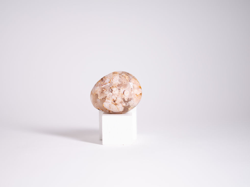 Thumbnail: Flower Agate Palmstone