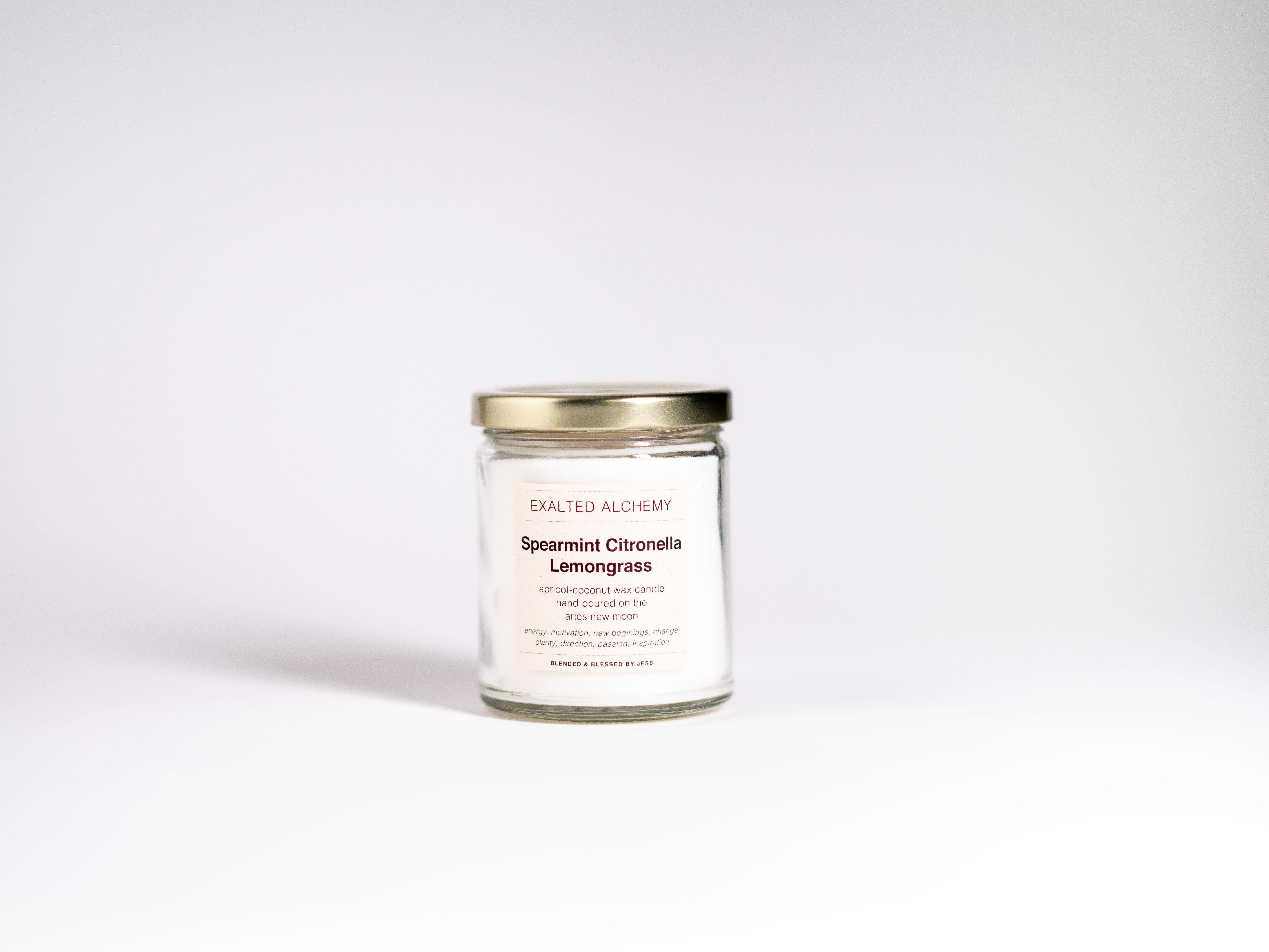 Spearmint Citronella Lemongrass Candle