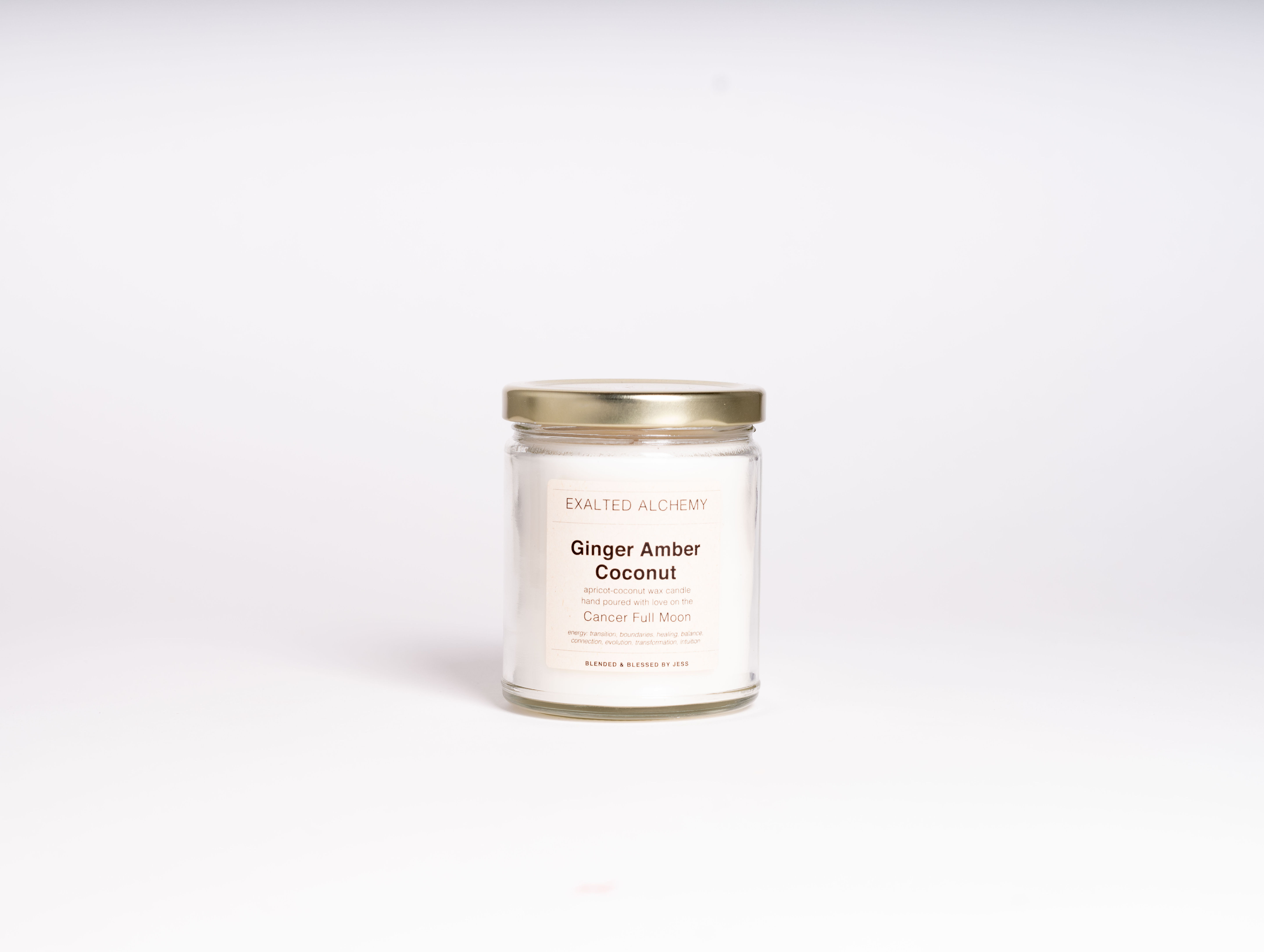 Ginger Amber Coconut Candle