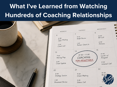 What I've Learned from Watching Hundreds of Coaching Relationships