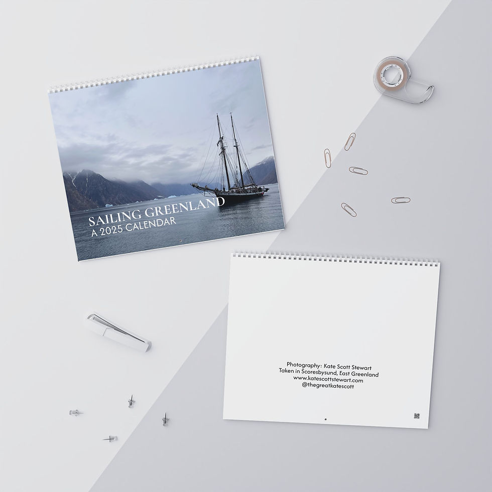 Thumbnail: "Sailing Greenland" 2025 Wall Calendar