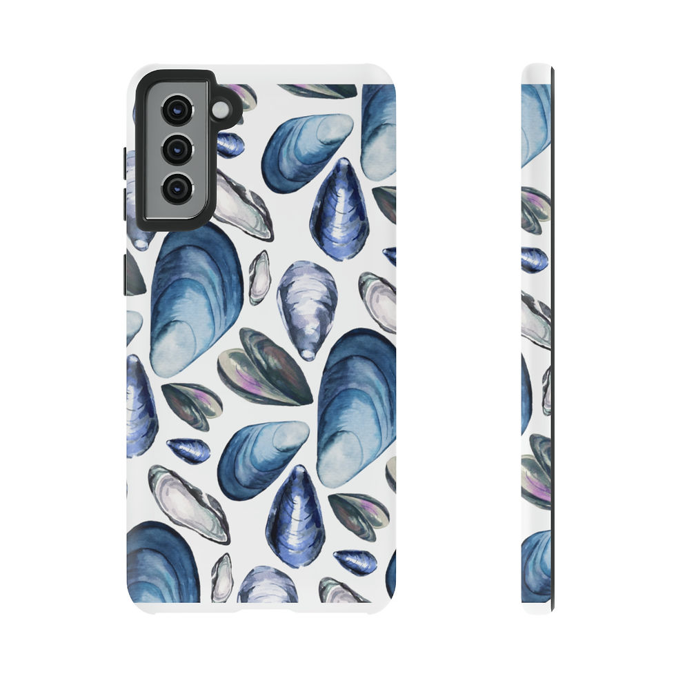Thumbnail: Watercolor Mussels: Tough Cases