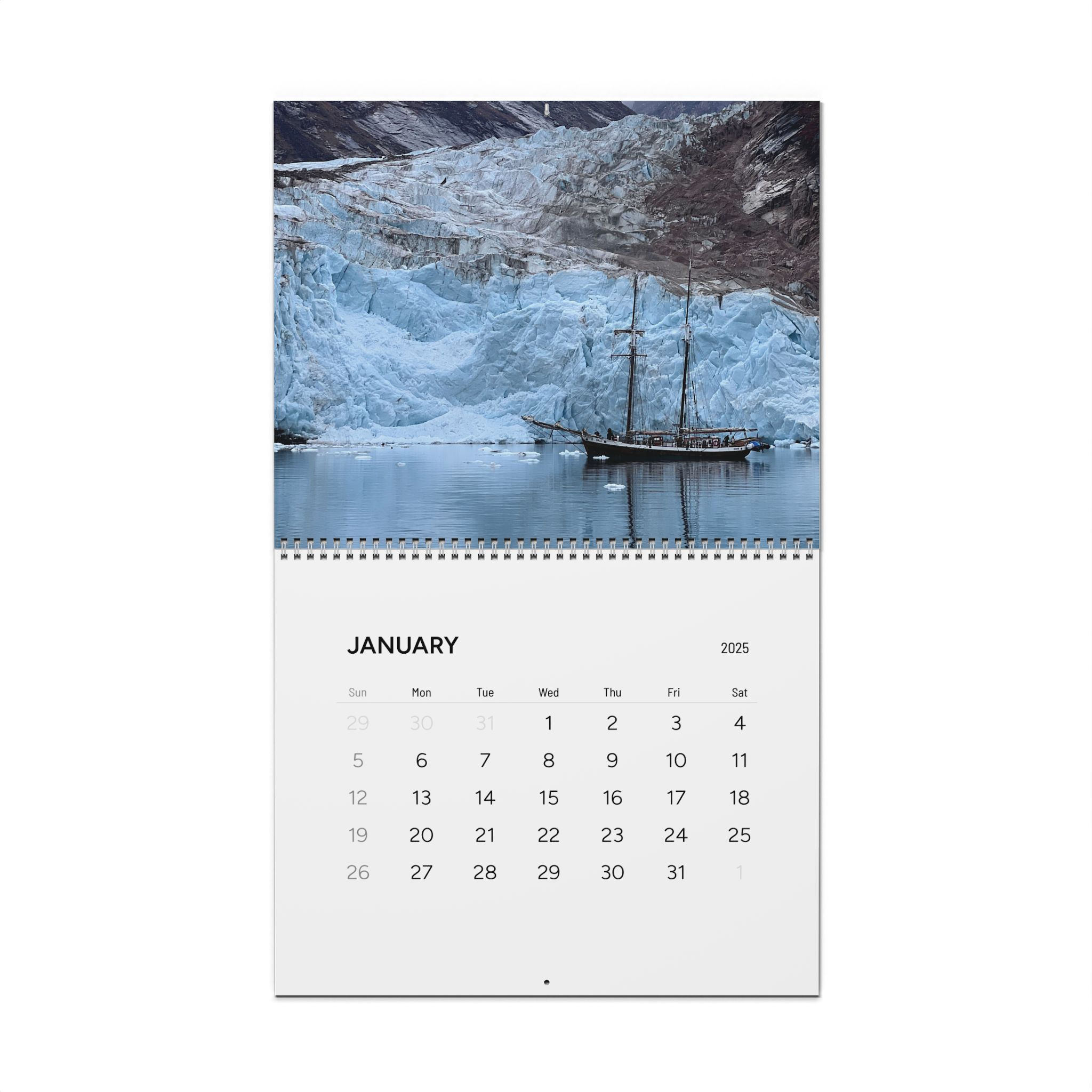 "Sailing Greenland" 2025 Wall Calendar