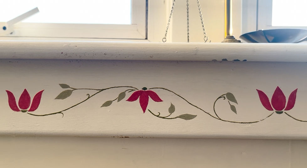 Floral Wall Painting