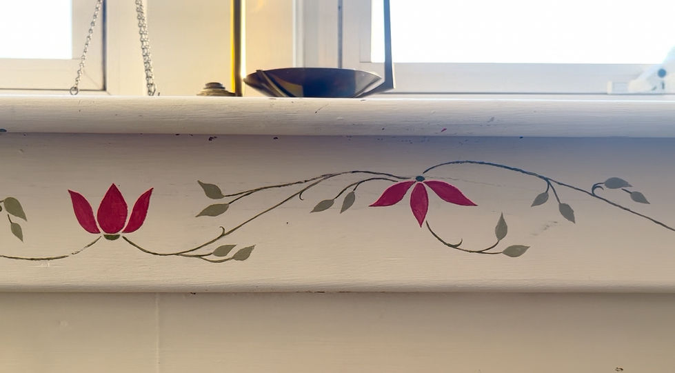 Floral Wall Painting