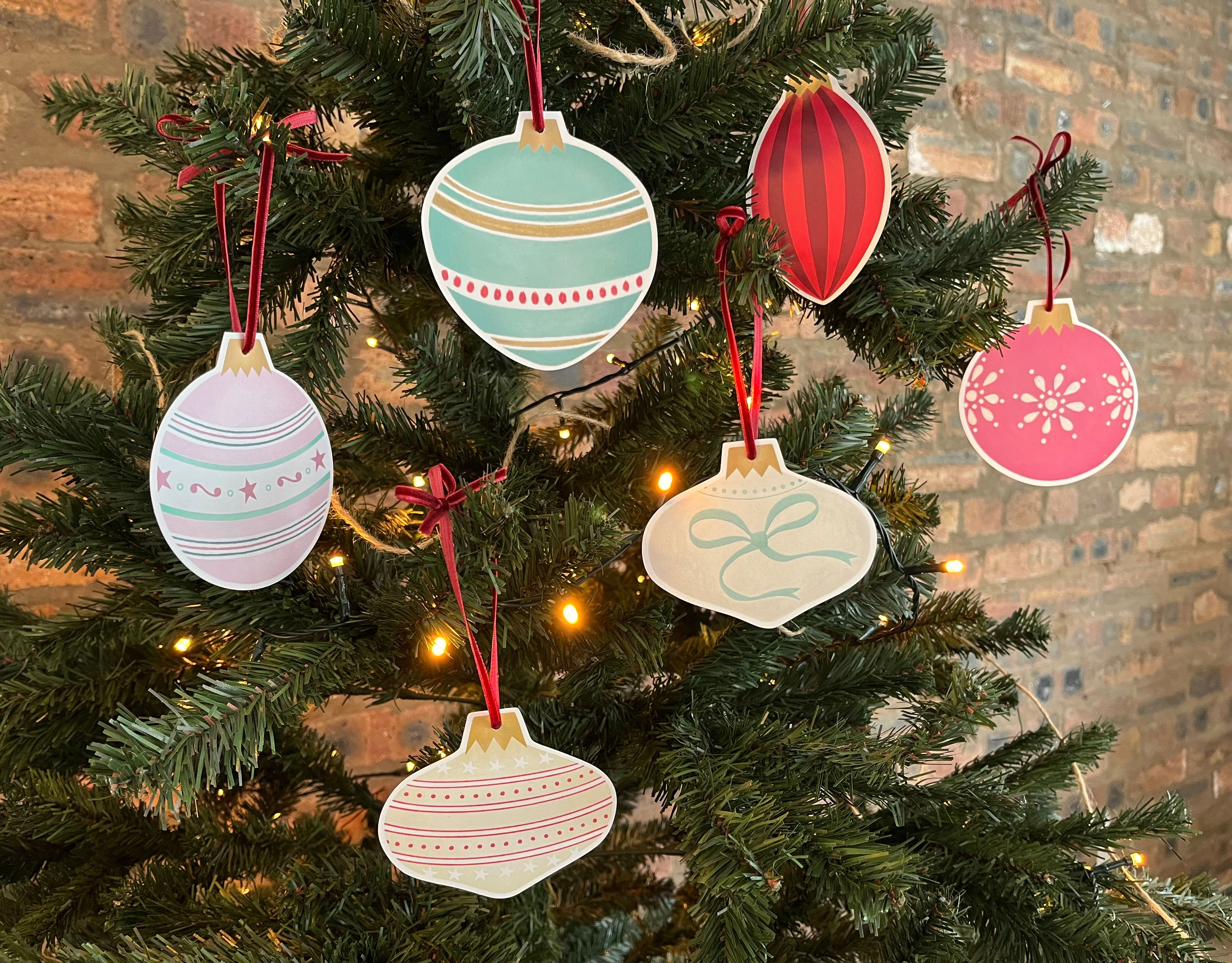 Festive Bauble Decorations