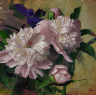 Blushing Peonies