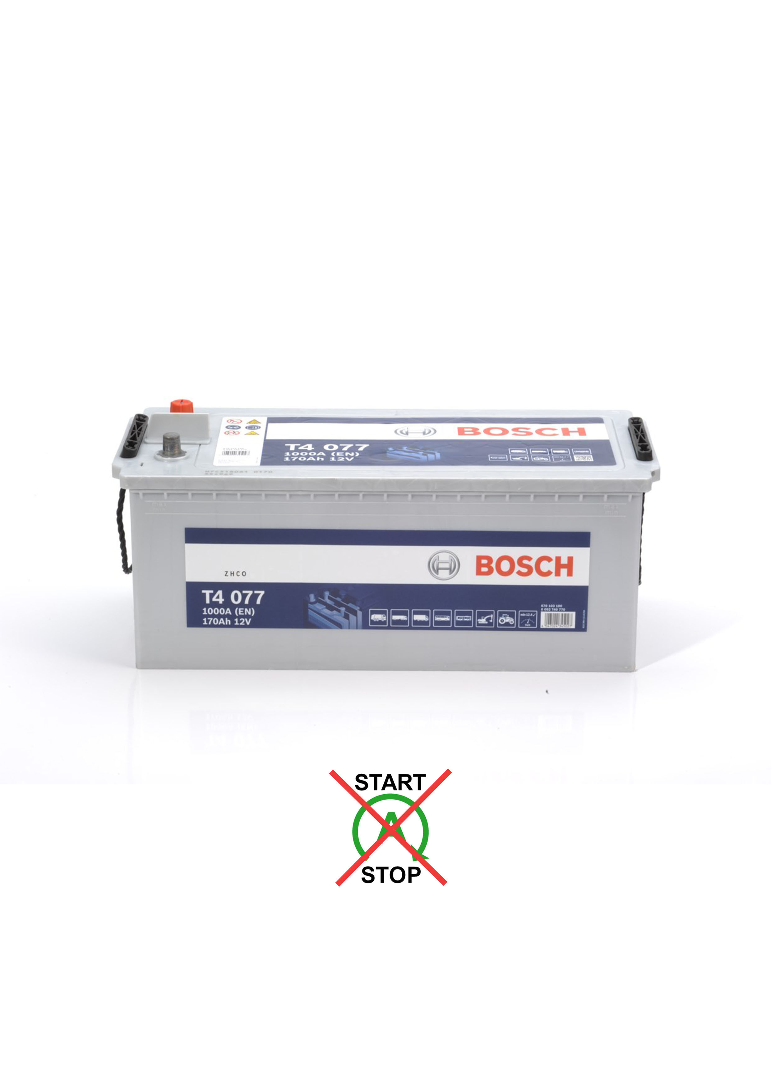 T4 077 Bosch Truck Battery 12V 170Ah