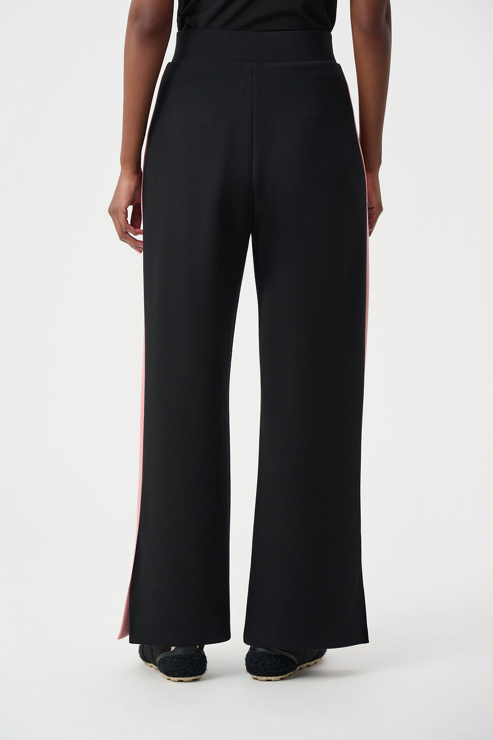 Thumbnail: Joseph Ribkoff Scuba Jersey Color Block Wide Leg Trouser 263622