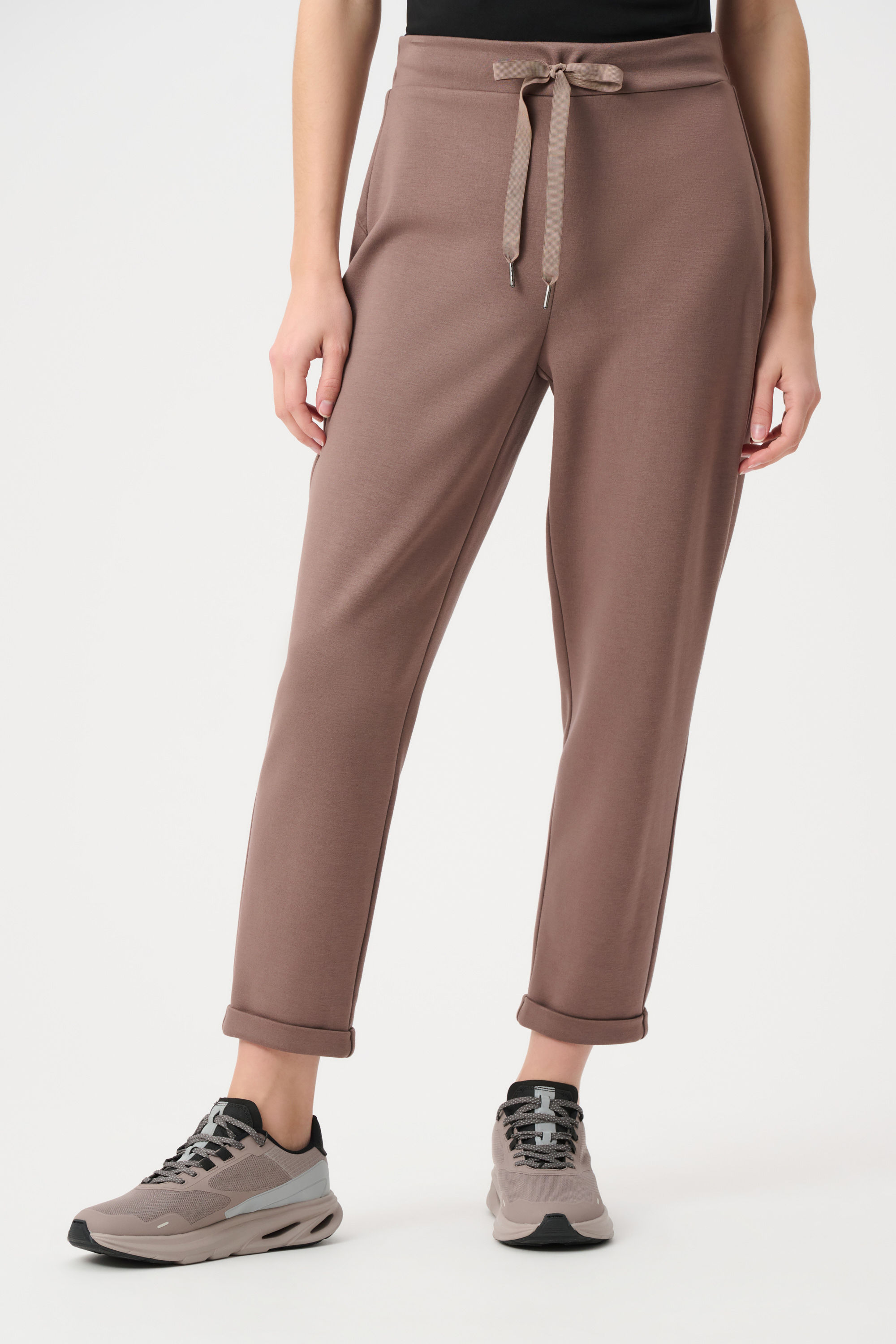 Joseph Ribkoff Scuba Jersey Pull-On Jogger Pants With Drawstring Waist 261606