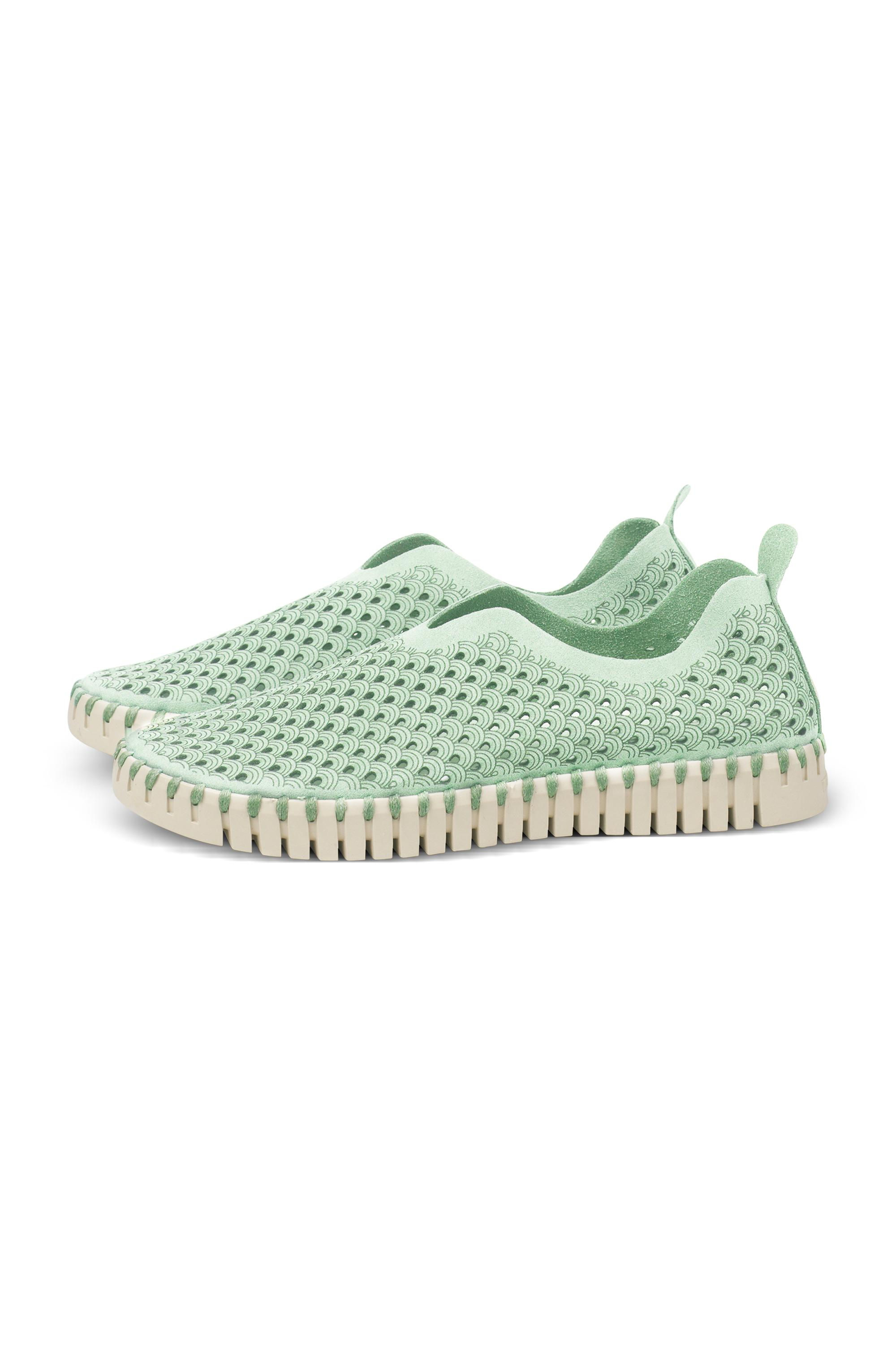 Ilse Jacobsen Footwear Tulip Flats - Laurel Green TULIP3275