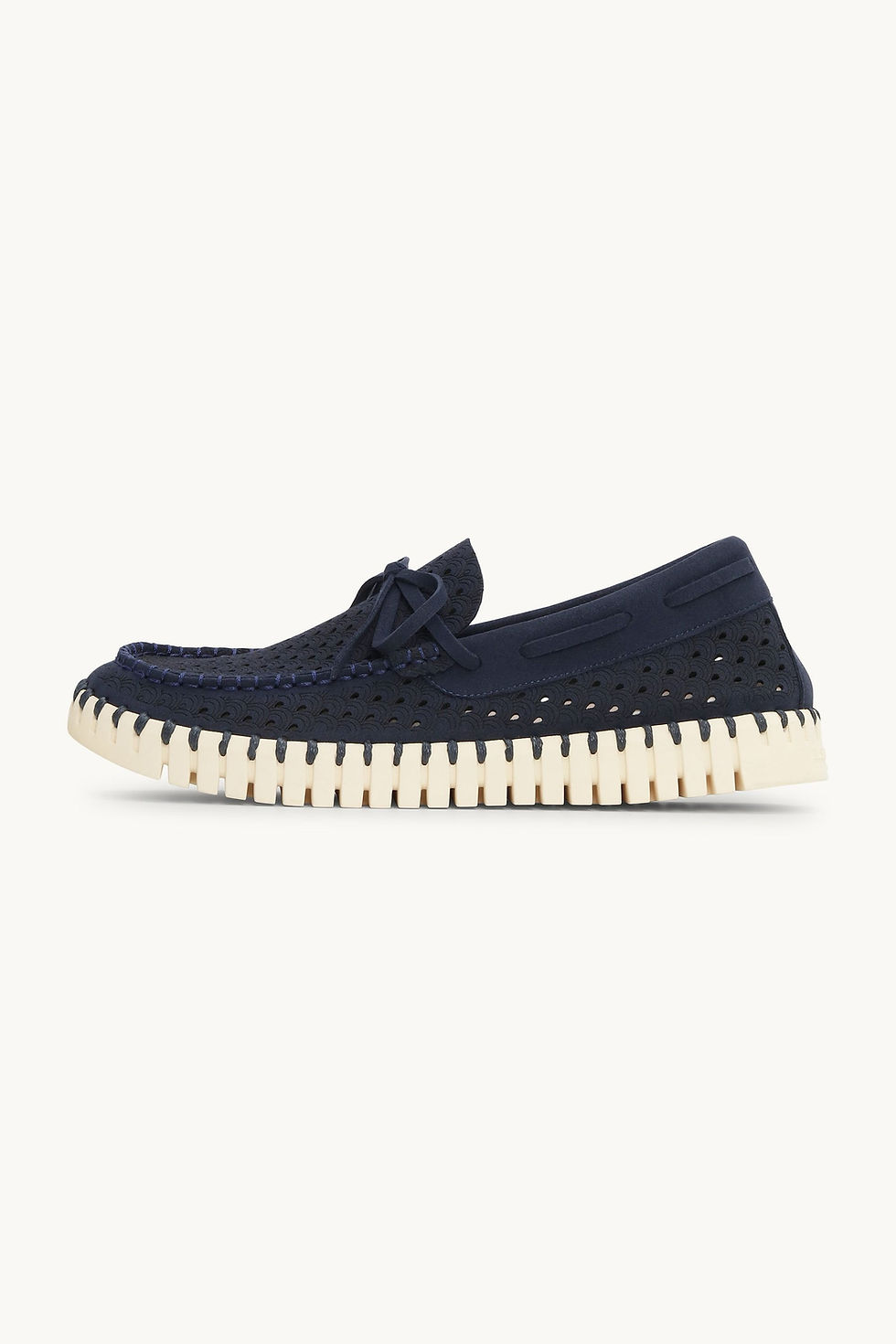 Thumbnail: Ilse Jacobsen Footwear Tulip Sailor Shoe - Dark Indigo TULIP3074