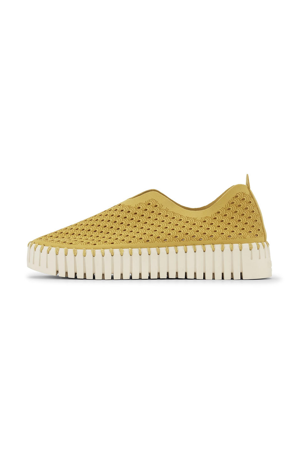 Thumbnail: Ilse Jacobsen Footwear Tulip Platform Flats - Golden Rod TULIP3373