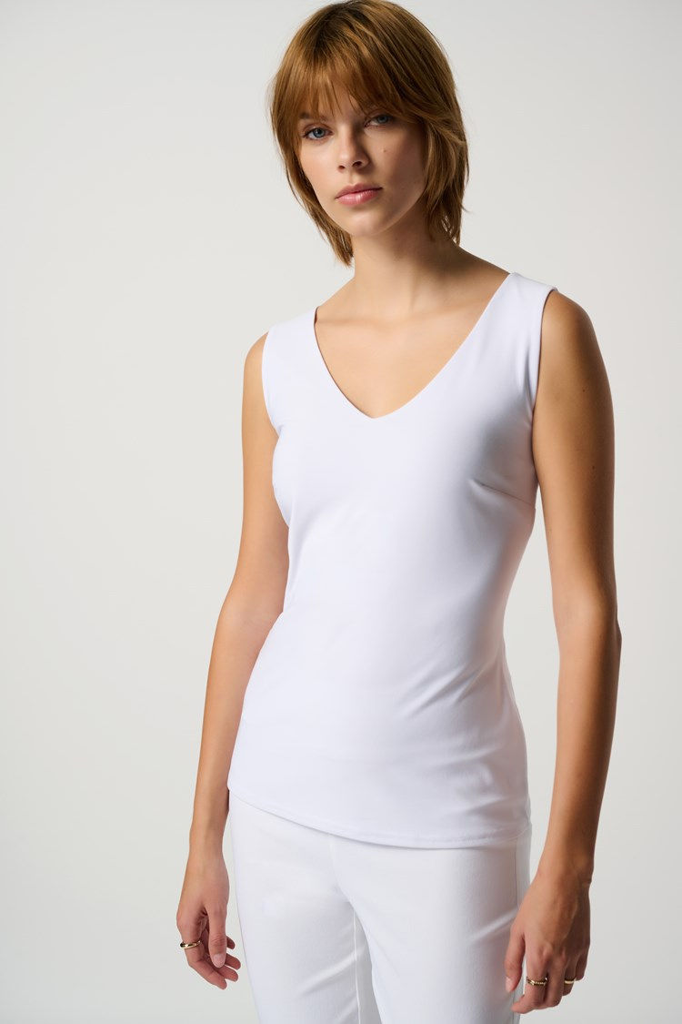 Thumbnail: Joseph Ribkoff Classic V-Neck Cami 201546 [Core Colours]