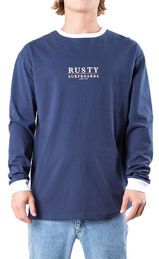 Nauticas Long sleeve tee - Rusty