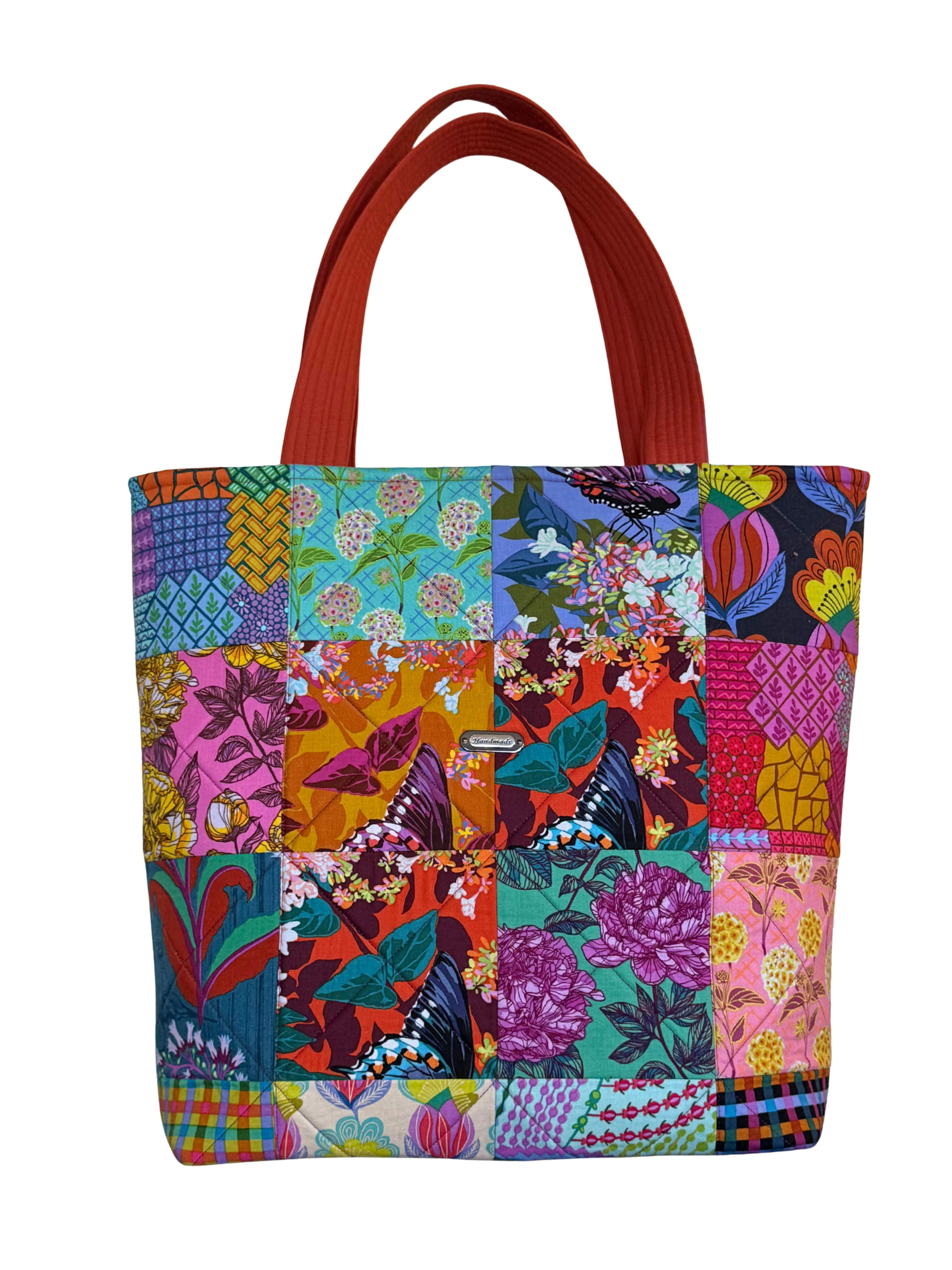 Patchwork Bag - Orange