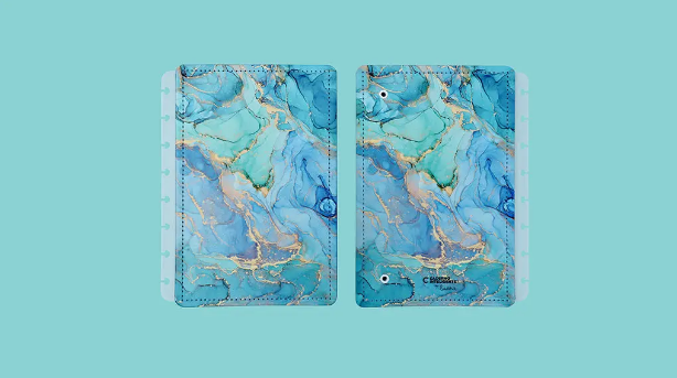 CAPA E CONTRA CAPA CADERNO INTELIGENTE A5 BY LUARA MALDIVES