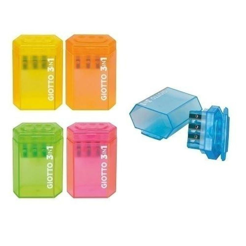 Miniatura: APONTADOR 3 EM 1 GIOTTO