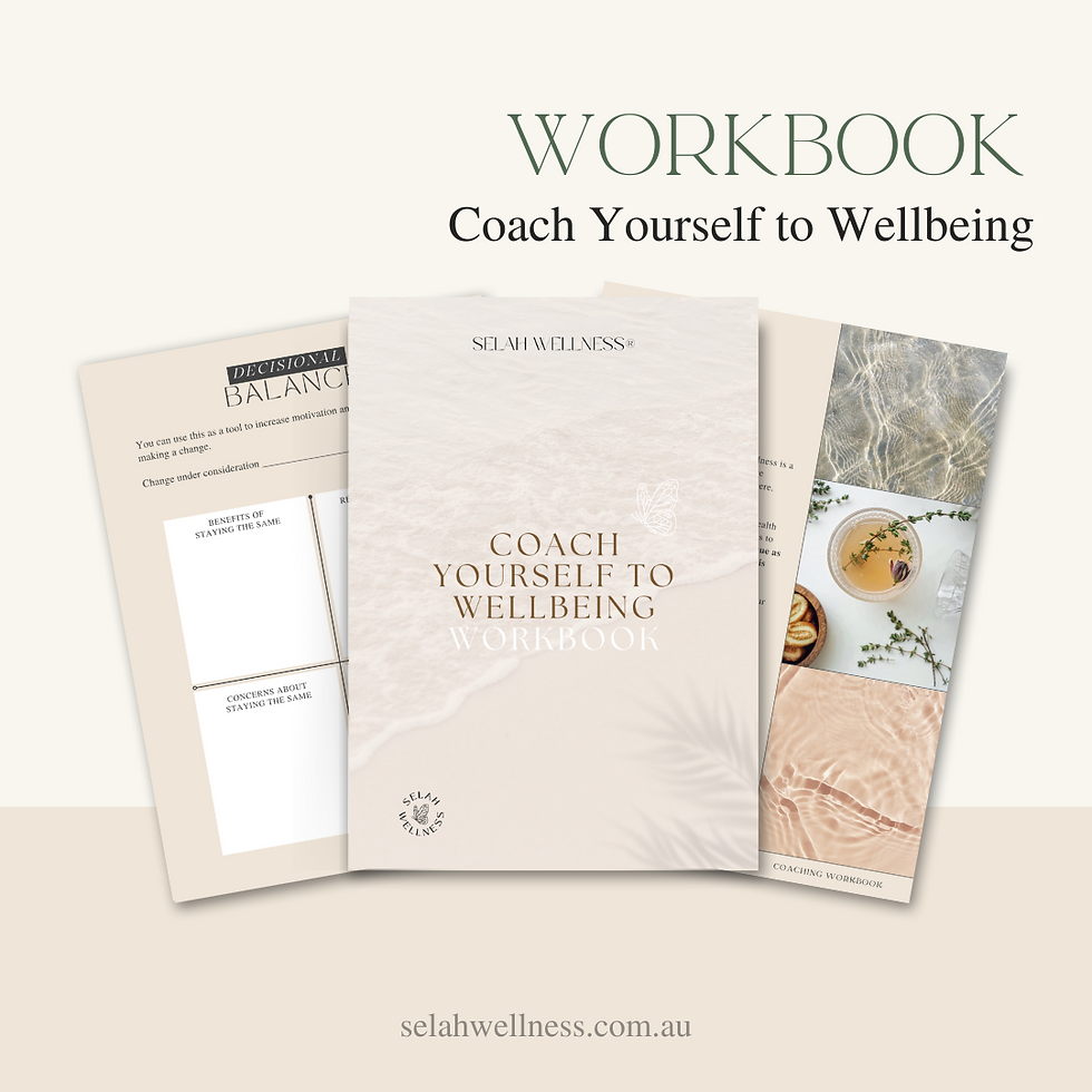 Coach Yourself to Wellbeing Workbook
