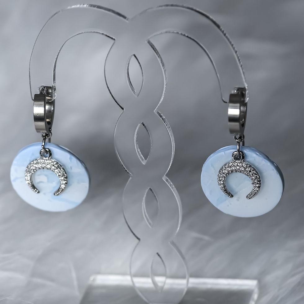 Thumbnail: MOONLIGHT Clay Earrings