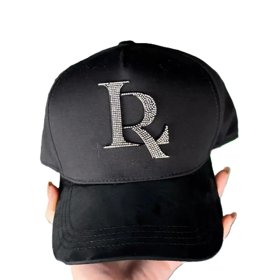 Gorra Toto Hats Luis R Metallic Crystals White (FULL SET)