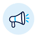Minimal megaphone icon with cyan rays-1.png