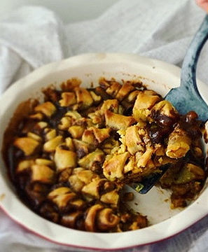 Pumpkin Rugelach Pie