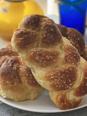 German Pretzel Challah