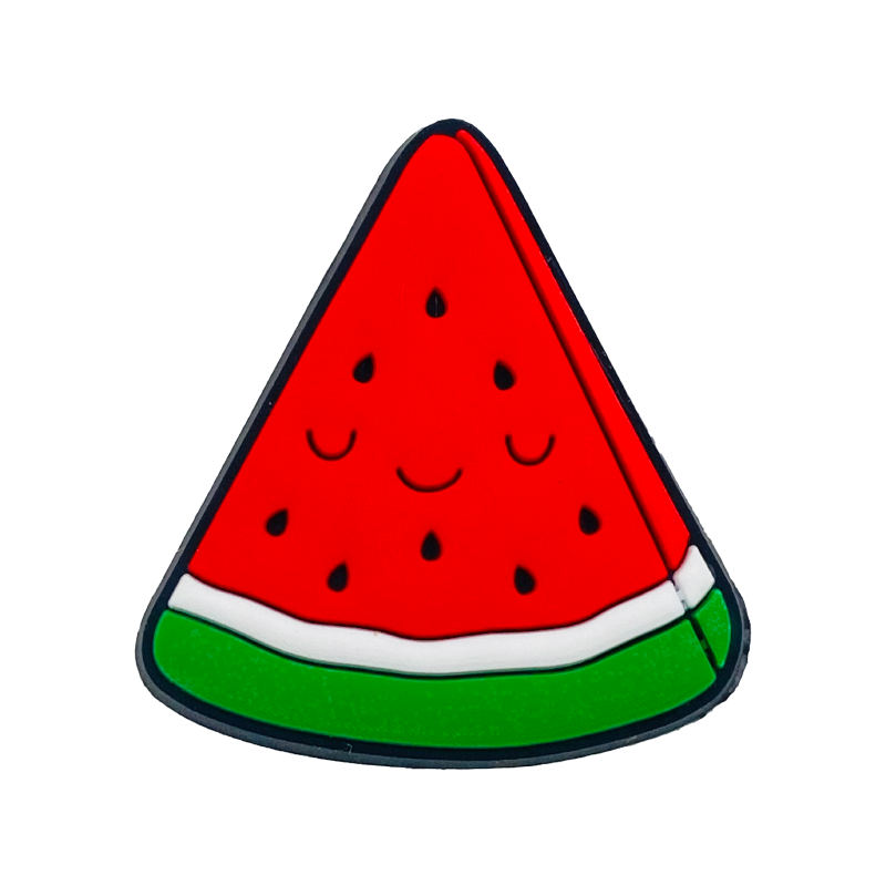 Thumbnail: Hot sales 1Pcs PVC Pink Shoe Charms Cute Dessert Shoe Decorations Pins for Women