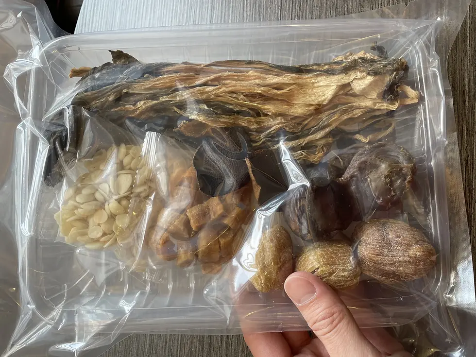 縮圖：S82. 鴨腎元貝菜乾湯 (全份10-12碗份量)