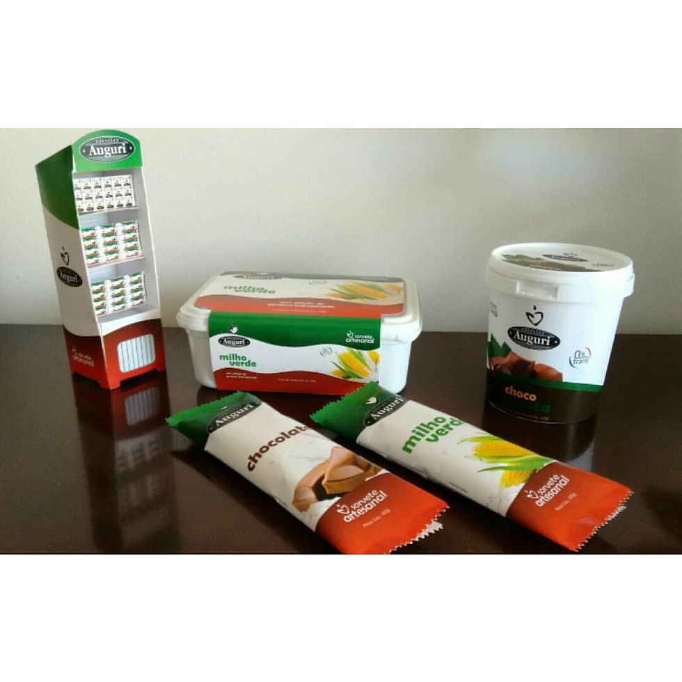 Embalagens e Geladeira