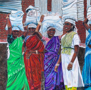 Mandy Lacy artwork Women at Work