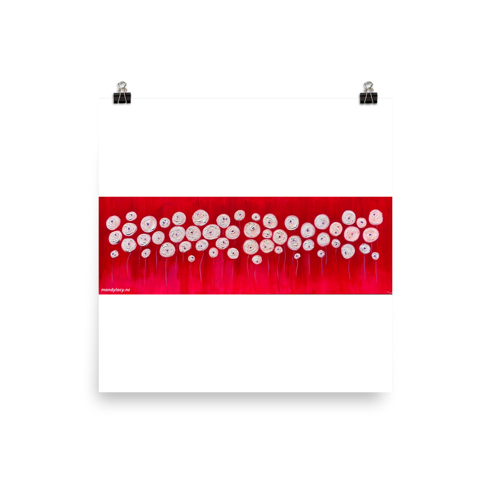Creative passion Photo paper poster