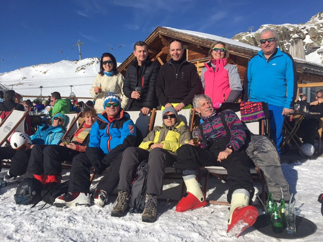 Weekend ski pour la section jogging de l'Amicale Laïque Aubière