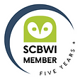 SCBWI 5 Year Member Badge