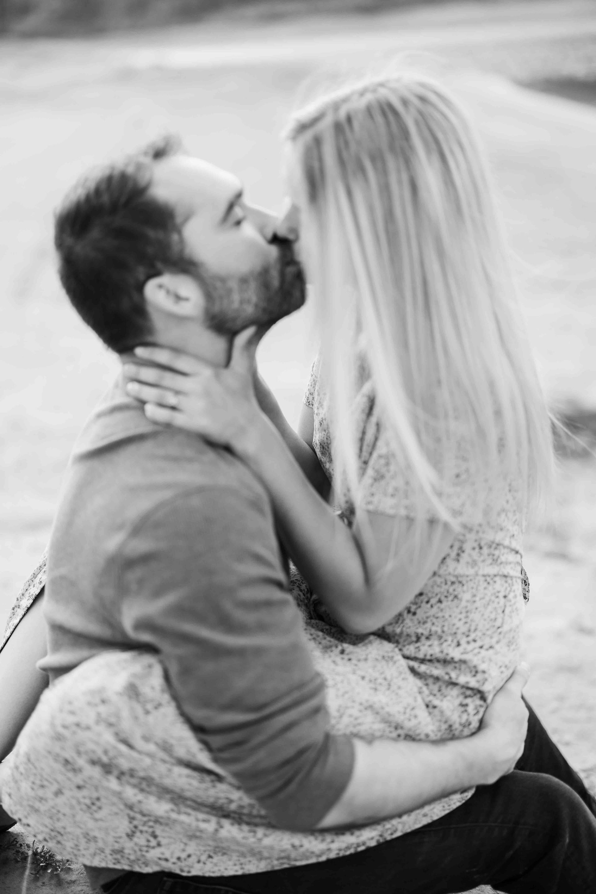 Engagement session at Barrier Lake, Kananaskis