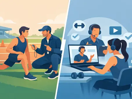 Private Athletics Coaching vs Online Coaching