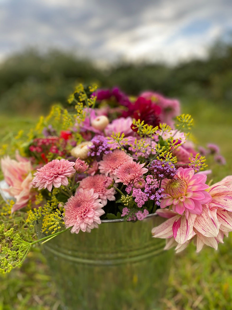 Thumbnail: Bucket of Flowers