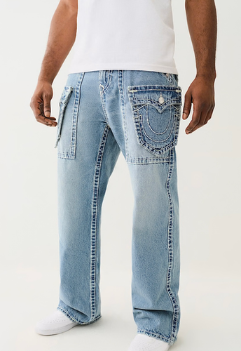 True Religion Vinny Super T Ultra Baggy Cargo Jean | Majykal Dress