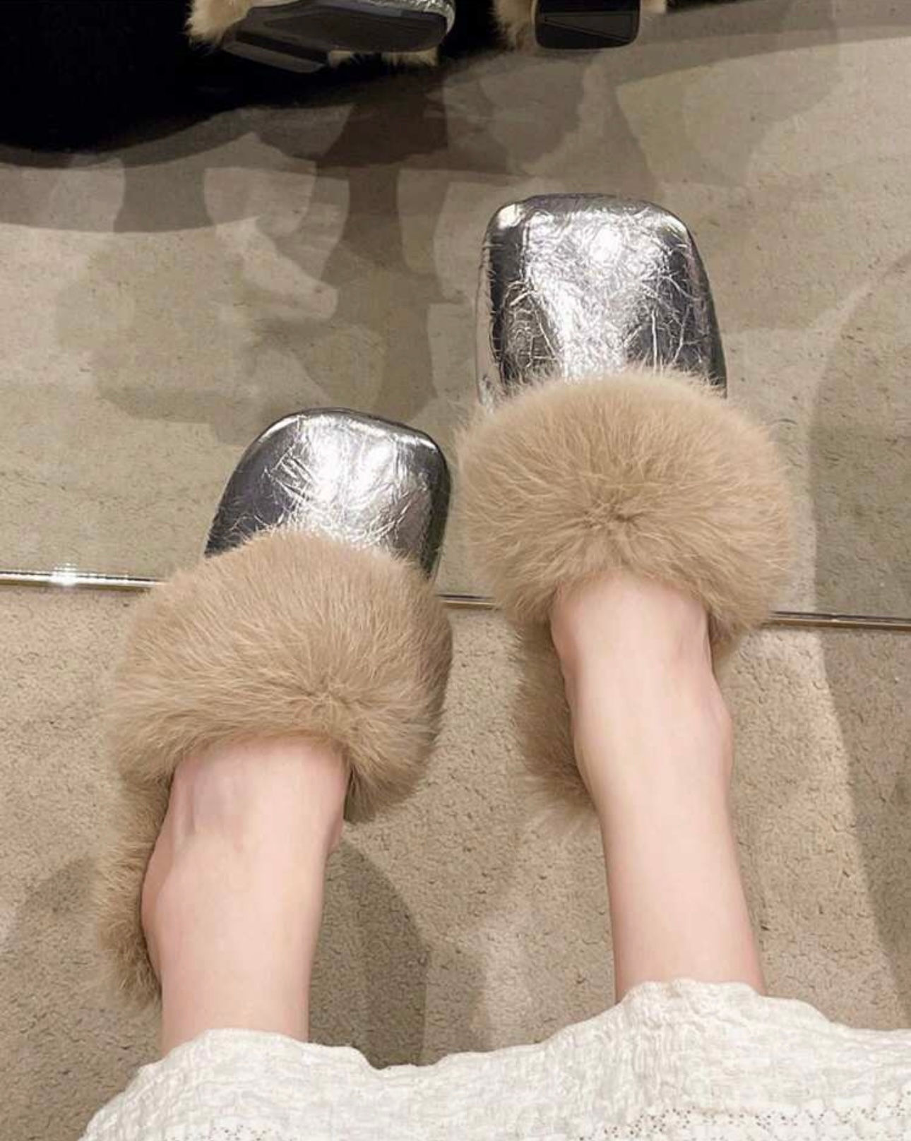 Women Round Toe Slippers
