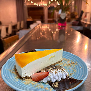 Mousse de fruta de la pasión