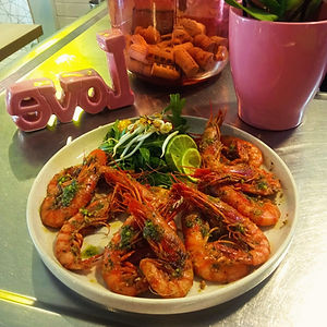 Gambas plancha