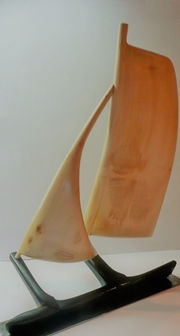 œuvre d'art sculpture bois érable Fabien Bochard