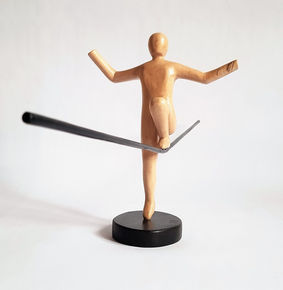 œuvre d'art sculpture bois érable Fabien Bochard